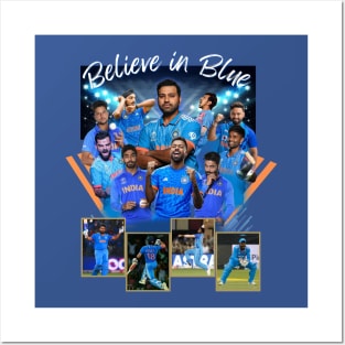 Indian Cricket fan l Cricket Lover l Team India Posters and Art